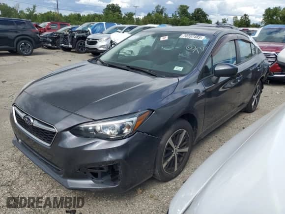 2019 Subaru Impreza Premium с VIN 4S3GKAC60K3601893, выставлен на аукционе Copart как лот 70357485 с пробегом Не указан миль и Чистый • Clean title. История ставок и продаж доступна на DreamBid. Изображение 1.