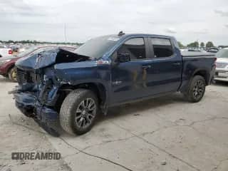 2022 Chevrolet Silverado 1500 RST z VIN 3GCUDEET1NG665210, wystawiony jako Copart lot #59168575 z przebiegiem 45 358 mil mil oraz Szkoda całkowita • Salvage title. Historia ofert i sprzedaży dostępna na DreamBid. Obrazek 1.