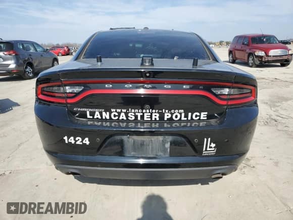 2018 Dodge Charger Police z VIN 2C3CDXAG2JH339821, wystawiony jako Copart lot #44416695 z przebiegiem Nie podano mil oraz Szkoda całkowita • Salvage title. Historia ofert i sprzedaży dostępna na DreamBid. Obrazek 6.