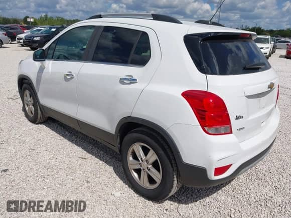2018 Chevrolet Trax LT with VIN KL7CJLSB5JB689532, listed as a IAAI auction lot 43083345 with 81,283 mi miles and . Bid and sale history available at DreamBid. Image 3.