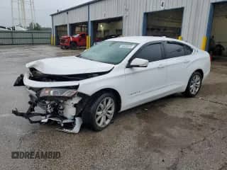 2017 Chevrolet Impala LT z VIN 2G1105S3XH9159014, wystawiony jako Copart lot #66885915 z przebiegiem 218 495 mil mil oraz Szkoda całkowita • Salvage title. Historia ofert i sprzedaży dostępna na DreamBid. Obrazek 1.