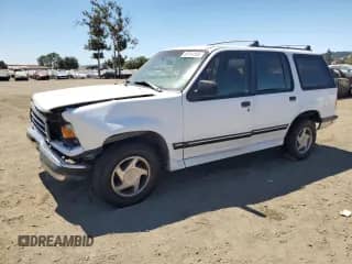 1993 Ford Explorer Eddie Bauer with VIN 1FMDU32X3PUD03757, listed as a Copart auction lot 66164595 with 41,012 mi miles and Salvage title. Bid and sale history available at DreamBid. Image 1.