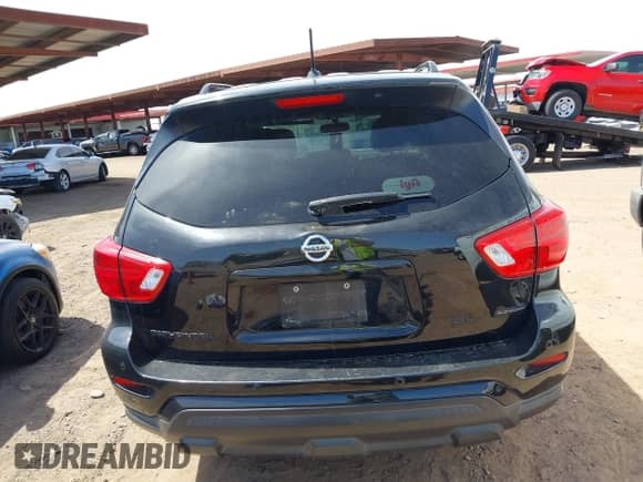 2018 Nissan Pathfinder S with VIN 5N1DR2MN7JC647693, listed as a IAAI auction lot 42150728 with 155,503 mi miles and . Bid and sale history available at DreamBid. Image 16.