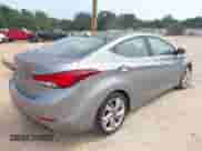 2014 Hyundai Elantra SE with VIN KMHDH4AEXEU032459, listed as a IAAI auction lot 43091992 with 108,427 mi miles and . Bid and sale history available at DreamBid. Image 4.