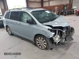 2015 Toyota Sienna Limited with VIN 5TDDK3DC7FS095518, listed as a IAAI auction lot 43052568 with 159,327 mi miles and . Bid and sale history available at DreamBid. Image 1.