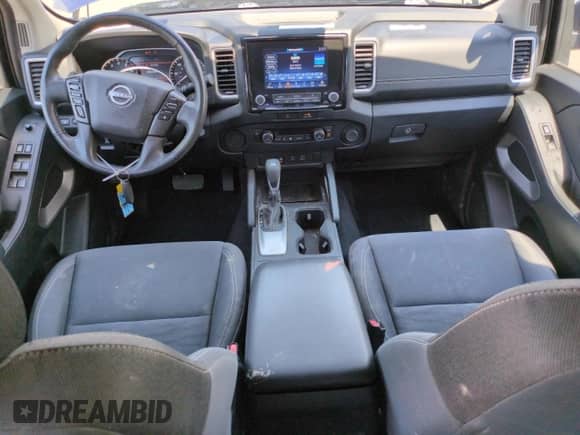 2022 Nissan Frontier SV with VIN 1N6ED1FJ0NN647456, listed as a Copart auction lot 68108815 with 44,501 mi miles and Salvage title. Bid and sale history available at DreamBid. Image 8.