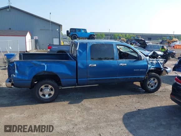 2006 Dodge 2500 SLT with VIN 3D7KS29CX6G209686, listed as a IAAI auction lot 42470597 with 286,957 mi miles and . Bid and sale history available at DreamBid. Image 13.