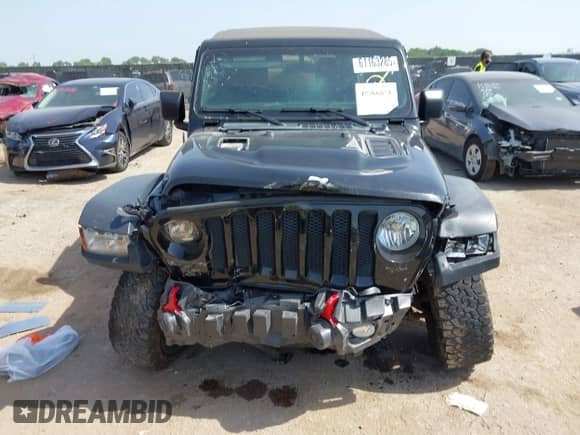 2023 Jeep Wrangler Rubicon with VIN 1C4HJXFN6PW563184, listed as a IAAI auction lot 42766851 with 50,421 mi miles and . Bid and sale history available at DreamBid. Image 12.
