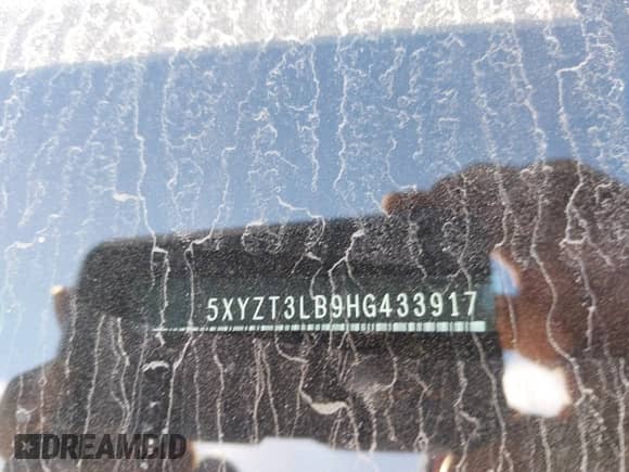 2017 Hyundai Santa Fe 2.4L с VIN 5XYZT3LB9HG433917, выставлен на аукционе IAAI как лот 43114971 с пробегом 186 812 миль миль и . История ставок и продаж доступна на DreamBid. Изображение 9.