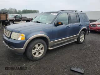 2003 Ford Explorer Eddie Bauer with VIN 1FMDU74W73UB24904, listed as a Copart auction lot 81786835 with 146,014 mi miles and Salvage title. Bid and sale history available at DreamBid. Image 1.