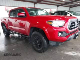 2022 Toyota Tacoma SR5 with VIN 3TMAZ5CN4NM192333, listed as a IAAI auction lot 42640119 with 41,195 mi miles and . Bid and sale history available at DreamBid. Image 1.