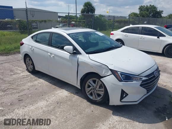2020 Hyundai Elantra SEL with VIN 5NPD84LF7LH554130, listed as a IAAI auction lot 42722208 with 46,751 mi miles and . Bid and sale history available at DreamBid. Image 1.