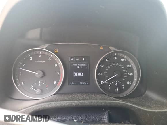 2018 Hyundai Elantra SEL with VIN 5NPD84LF7JH393016, listed as a Copart auction lot 68827475 with 66,844 mi miles and Salvage title. Bid and sale history available at DreamBid. Image 9.