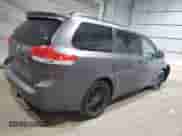 2012 Toyota Sienna XLE with VIN 5TDDK3DC9CS033551, listed as a Copart auction lot 69910445 with 210,288 mi miles and Salvage title. Bid and sale history available at DreamBid. Image 3.
