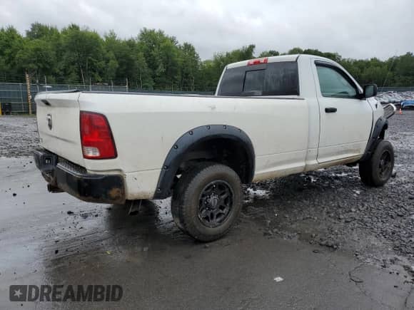 2012 Dodge RAM with VIN 3C6LD5AT1CG145174, listed as a Copart auction lot 69670315 with 107,682 mi miles and Salvage title. Bid and sale history available at DreamBid. Image 3.