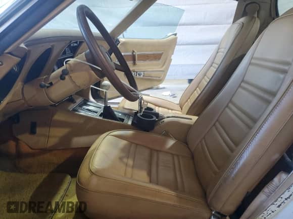 1976 Chevrolet Corvette z VIN 1Z37L6S431055, wystawiony jako Copart lot #87261155 z przebiegiem 19 491 mil mil oraz Czysty tytuł • Clean title. Historia ofert i sprzedaży dostępna na DreamBid. Obrazek 7.