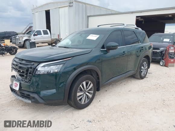 2025 Nissan Pathfinder SL with VIN 5N1DR3CA4SC204536, listed as a IAAI auction lot 43014502 with 3,683 mi miles and . Bid and sale history available at DreamBid. Image 17.