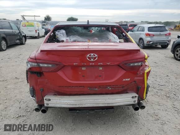 2023 Toyota Camry XSE with VIN 4T1K61AK1PU097849, listed as a Copart auction lot 70029005 with 42,809 mi miles and Salvage title. Bid and sale history available at DreamBid. Image 6.