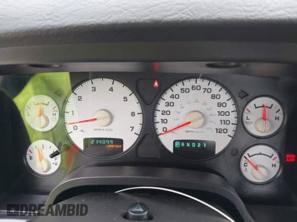 2004 Dodge 1500 SLT with VIN 1D7HA18D64S501732, listed as a IAAI auction lot 43382171 with 214,099 mi miles and . Bid and sale history available at DreamBid. Image 7.