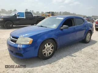 2012 Dodge Avenger SE with VIN 1C3CDZAG7CN327704, listed as a Copart auction lot 56327914 with Not provided miles and Salvage title. Bid and sale history available at DreamBid. Image 1.