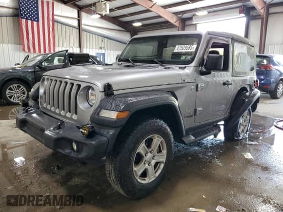 2018 Jeep Wrangler Sport with VIN 1C4GJXAG6JW281722, listed as a Copart auction lot 67529585 with 30,869 mi miles and Salvage title. Bid and sale history available at DreamBid. Image 1.