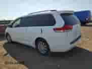 2011 Toyota Sienna LE with VIN 5TDKK3DC8BS015029, listed as a Copart auction lot 81069855 with 121,585 mi miles and Salvage title. Bid and sale history available at DreamBid. Image 2.