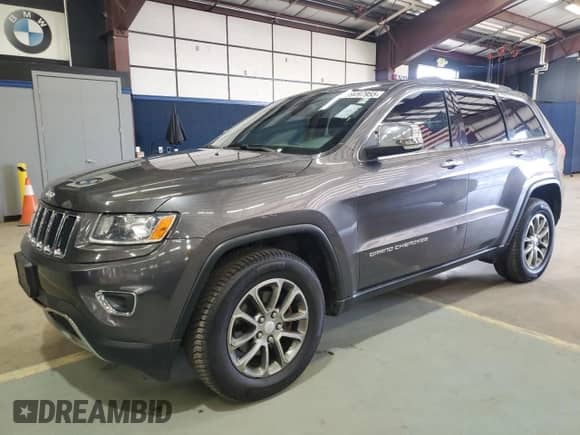 2014 Jeep Grand Cherokee Limited z VIN 1C4RJFBG3EC518563, wystawiony jako Copart lot #89467955 z przebiegiem 149 328 mil mil oraz Czysty tytuł • Clean title. Historia ofert i sprzedaży dostępna na DreamBid. Obrazek 1.