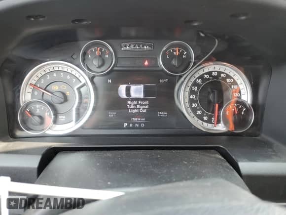 2016 Ram 1500 Big Horn z VIN 1C6RR7GTXGS255184, wystawiony jako Copart lot #58689425 z przebiegiem 170 814 mil mil oraz Czysty tytuł • Clean title. Historia ofert i sprzedaży dostępna na DreamBid. Obrazek 9.