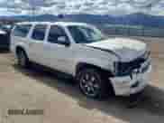 2009 Chevrolet Suburban LTZ with VIN 1GNFK36319R170097, listed as a Copart auction lot 84480485 with 257,990 mi miles and Salvage title. Bid and sale history available at DreamBid. Image 4.