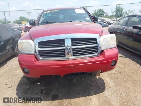 2006 Dodge Dakota SLT with VIN 1D7HW48K26S664978, listed as a IAAI auction lot 42597877 with 177,727 mi miles and . Bid and sale history available at DreamBid. Image 13.