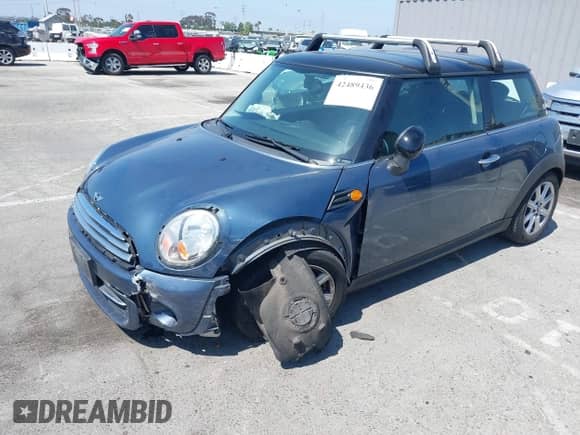 2011 MINI Hardtop with VIN WMWSU3C56BT183361, listed as a IAAI auction lot 42489436 with 106,377 mi miles and . Bid and sale history available at DreamBid. Image 2.