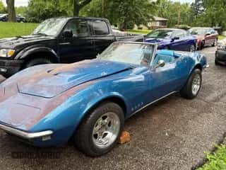 1968 Chevrolet Corvette с VIN 194678S409132, выставлен на аукционе Copart как лот 60352635 с пробегом 88 216 миль миль и Чистый • Clean title. История ставок и продаж доступна на DreamBid. Изображение 2.