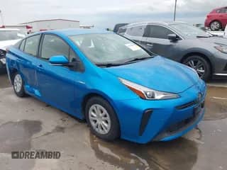2022 Toyota Prius L Eco with VIN JTDKAMFU1N3181851, listed as a IAAI auction lot 42378503 with 36,413 mi miles and . Bid and sale history available at DreamBid. Image 1.