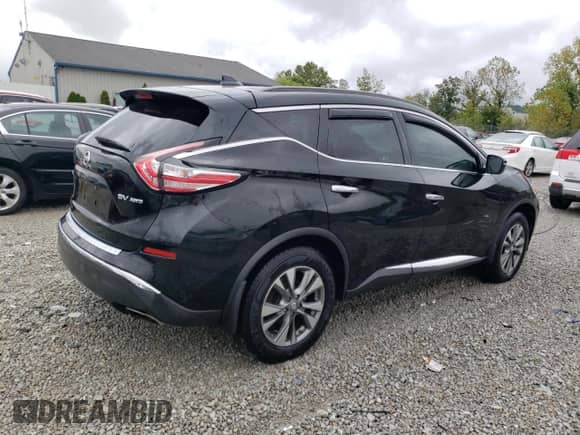 2017 Nissan Murano Platinum with VIN 5N1AZ2MH2HN125968, listed as a Copart auction lot 71044955 with 65,671 mi miles and Salvage title. Bid and sale history available at DreamBid. Image 3.