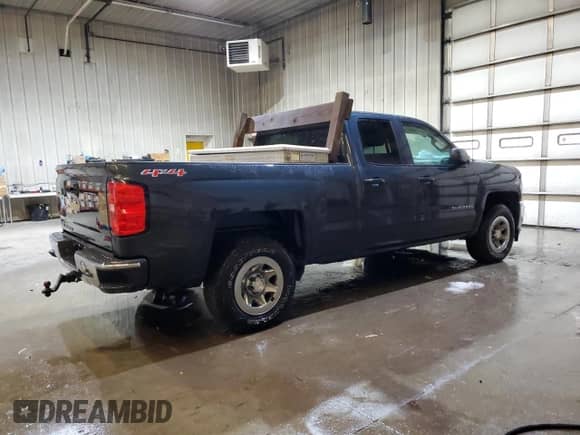 2017 Chevrolet Silverado 1500 Work Truck with VIN 1GCVKNEH8HZ194991, listed as a Copart auction lot 46935815 with 98,258 mi miles and Salvage title. Bid and sale history available at DreamBid. Image 3.