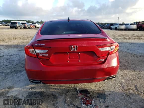 2021 Honda Accord Sport с VIN 1HGCV2F3XMA028885, выставлен на аукционе Copart как лот 85587585 с пробегом Не указан миль и На запчасти • Non repairable. История ставок и продаж доступна на DreamBid. Изображение 6.
