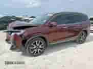 2021 Honda Pilot Touring 8-Passenger z VIN 5FNYF5H98MB033451, wystawiony jako Copart lot #69403345 z przebiegiem 48 976 mil mil oraz Szkoda całkowita • Salvage title. Historia ofert i sprzedaży dostępna na DreamBid. Obrazek 1.