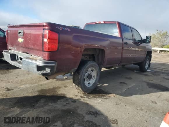 2017 Chevrolet Silverado 2500HD Work Truck with VIN 1GC1KUEG0HF194193, listed as a Copart auction lot 78153924 with Not provided miles and Salvage title. Bid and sale history available at DreamBid. Image 3.