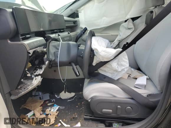 2024 Hyundai Kona SEL with VIN KM8HBCABXRU051165, listed as a Copart auction lot 58856674 with Not provided miles and Salvage title. Bid and sale history available at DreamBid. Image 7.