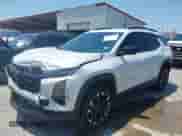 2025 Chevrolet Equinox FWD RS with VIN 3GNAXLEG4SL142744, listed as a IAAI auction lot 42338767 with 7,487 mi miles and . Bid and sale history available at DreamBid. Image 2.