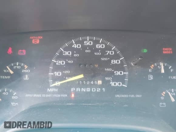 1996 Chevrolet Blazer with VIN 1GNCS13W7T2105518, listed as a IAAI auction lot 43140584 with 211,245 mi miles and . Bid and sale history available at DreamBid. Image 7.