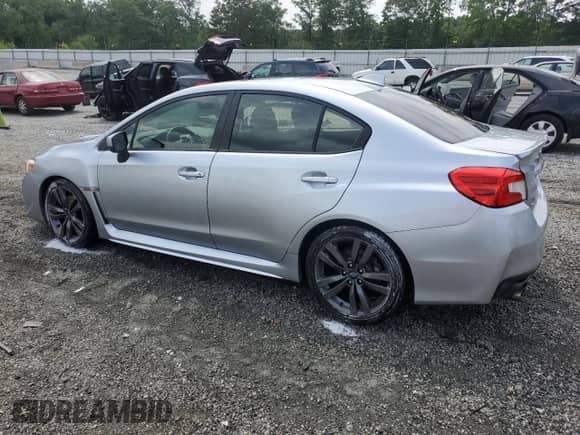 2017 Subaru WRX Premium with VIN JF1VA1E60H8814044, listed as a Copart auction lot 60159555 with 112,395 mi miles and Salvage title. Bid and sale history available at DreamBid. Image 2.