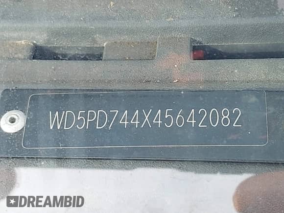 2004 Dodge Sprinter with VIN WD5PD744X45642082, listed as a IAAI auction lot 41414833 with 377,353 mi miles and . Bid and sale history available at DreamBid. Image 9.