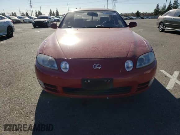 1995 Lexus SC 400 with VIN JT8UZ30C9S0045829, listed as a Copart auction lot 74985563 with 137,372 mi miles and Salvage title. Bid and sale history available at DreamBid. Image 5.