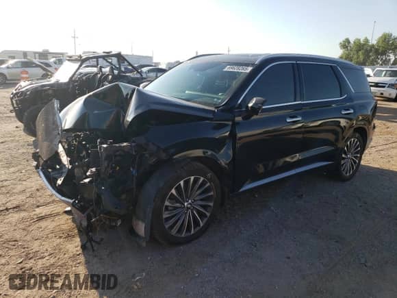 2023 Hyundai Palisade Calligraphy с VIN KM8R7DGEXPU636533, выставлен на аукционе Copart как лот 69628265 с пробегом 103 371 миль миль и Списание • Salvage title. История ставок и продаж доступна на DreamBid. Изображение 1.