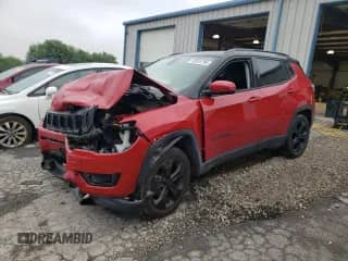 2020 Jeep Compass Altitude с VIN 3C4NJDBB5LT158124, выставлен на аукционе Copart как лот 62810795 с пробегом 66 119 миль миль и Списание • Salvage title. История ставок и продаж доступна на DreamBid. Изображение 1.