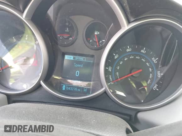 2014 Chevrolet Cruze LS with VIN 1G1PB5SH9E7216607, listed as a IAAI auction lot 42318797 with 43,276 mi miles and . Bid and sale history available at DreamBid. Image 7.