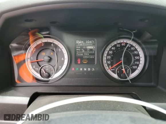 2019 Ram 1500 Big Horn z VIN 1C6RR6GT0KS722602, wystawiony jako Copart lot #64776035 z przebiegiem 122 414 mil mil oraz Szkoda całkowita • Salvage title. Historia ofert i sprzedaży dostępna na DreamBid. Obrazek 9.