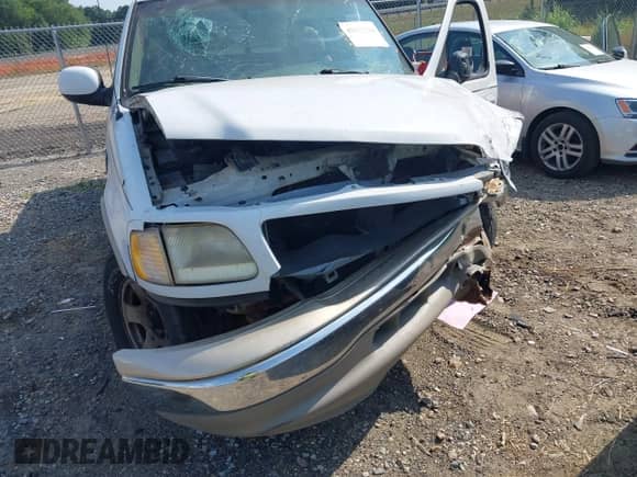 1999 Ford F-150 XL with VIN 1FTRX17L1XNA61377, listed as a IAAI auction lot 42475056 with Not provided miles and . Bid and sale history available at DreamBid. Image 12.