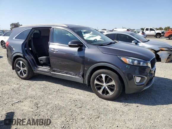 2016 Kia Sorento EX с VIN 5XYPHDA13GG020575, выставлен на аукционе Copart как лот 81833385 с пробегом 103 043 миль миль и Списание • Salvage title. История ставок и продаж доступна на DreamBid. Изображение 4.